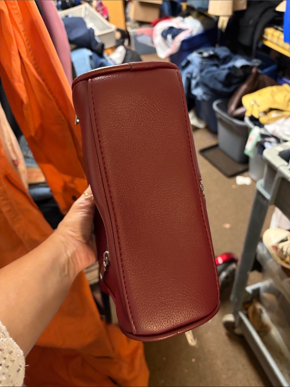 Inspired Bag in Burgundy - Picture 8 of 8